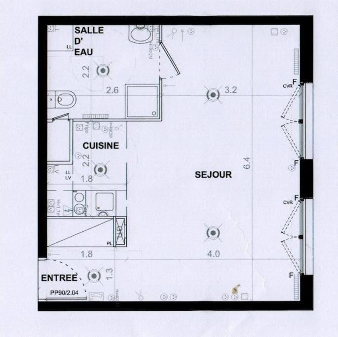 Grand Studio De 37M Carres - Rer Laplace Et Maison Des Examens A 5 Minutes A Pied Arcueil Luaran gambar